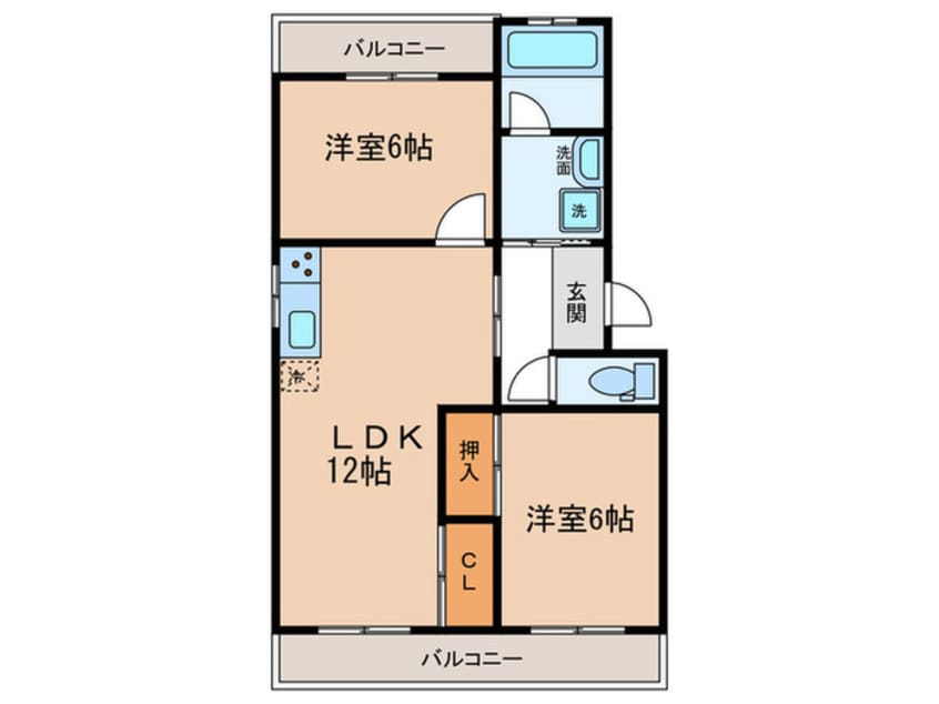 間取図 パークハウス山清