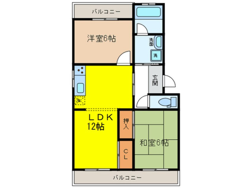 間取図 パークハウス山清