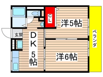 間取図 レトア白鳥