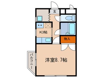 間取図 サンフォレスト２