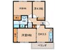 カ－ムパインツリ－２３ 3DKの間取り