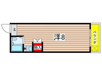 間取図 メゾン篠田