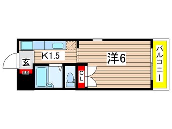 間取図 シャトル船原　２