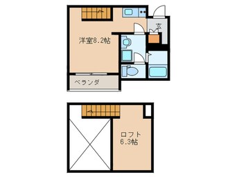 間取図 アルディア南川