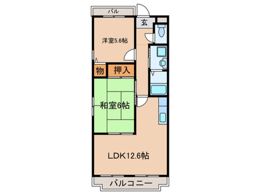 間取図 PeanutBoyⅡ