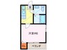 ウイングコ－ト新守山 1Kの間取り