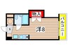 ア－バンドエル川名山 1Rの間取り