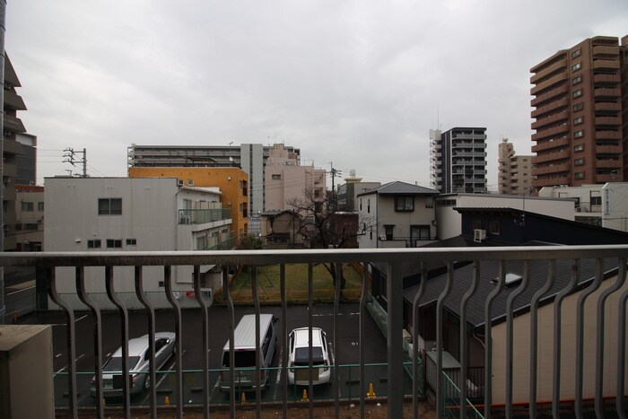 室内からの展望 ヨコタコーポ