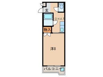 間取図 ビュ－コ－トＫＦ