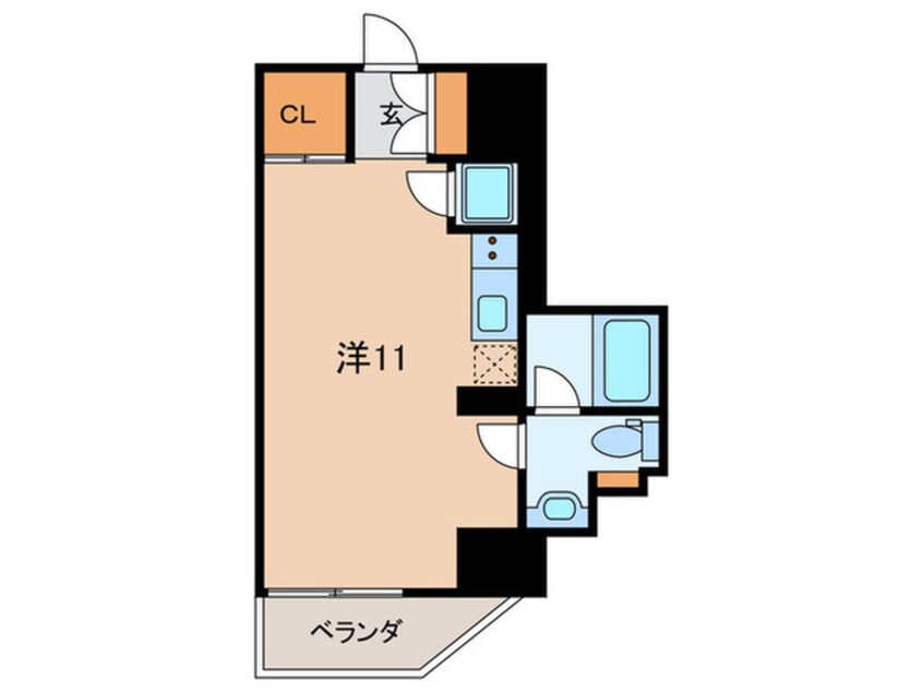 間取図 Comfort山王
