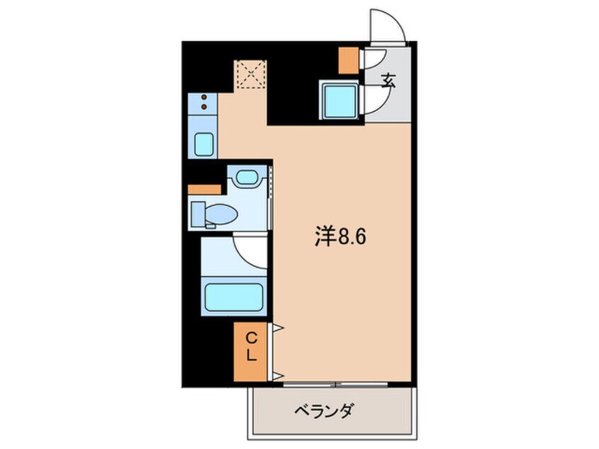 間取図 Comfort山王