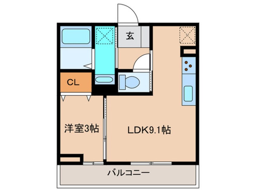 間取図 ダイヤモンドヒルズ並木