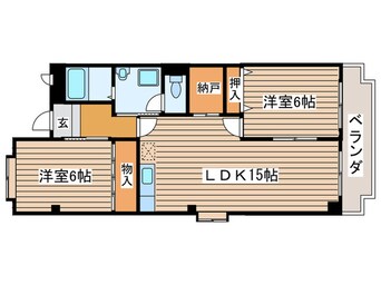 間取図 アーバニティー　幸