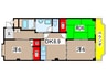 ホ－ステ－ル諸の木 3DKの間取り