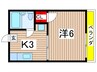 前山コートハウス 1Rの間取り