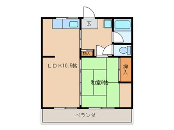間取図 グランブルー