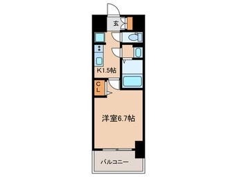 間取図 メイクス鶴舞Ⅱ