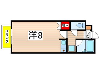 間取図 ド－ム高峯