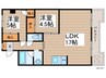 ヴィラ瑞穂 2LDKの間取り