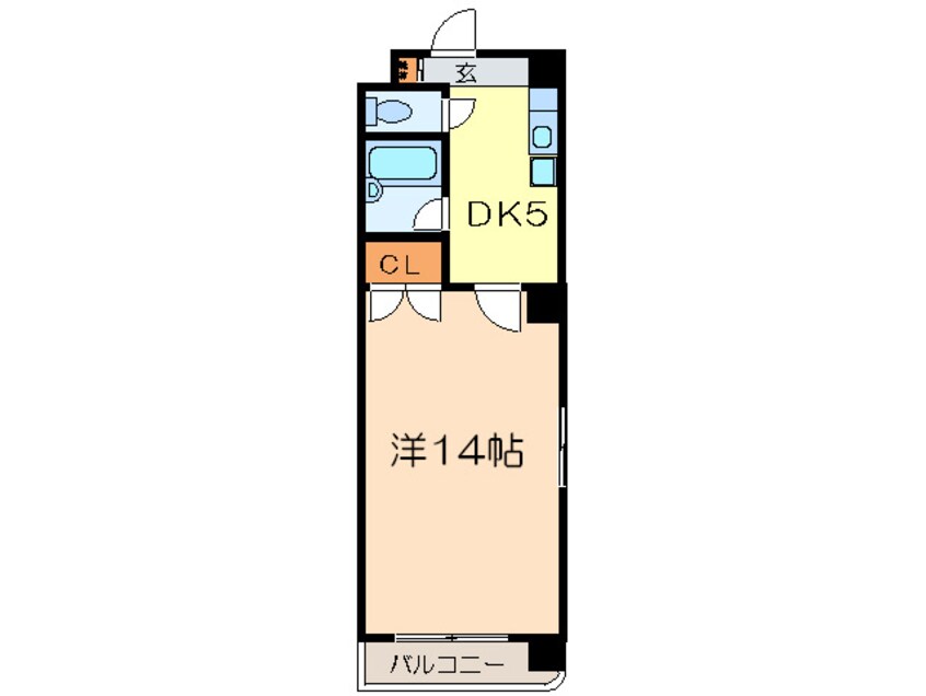 間取図 Le Bois De神宮