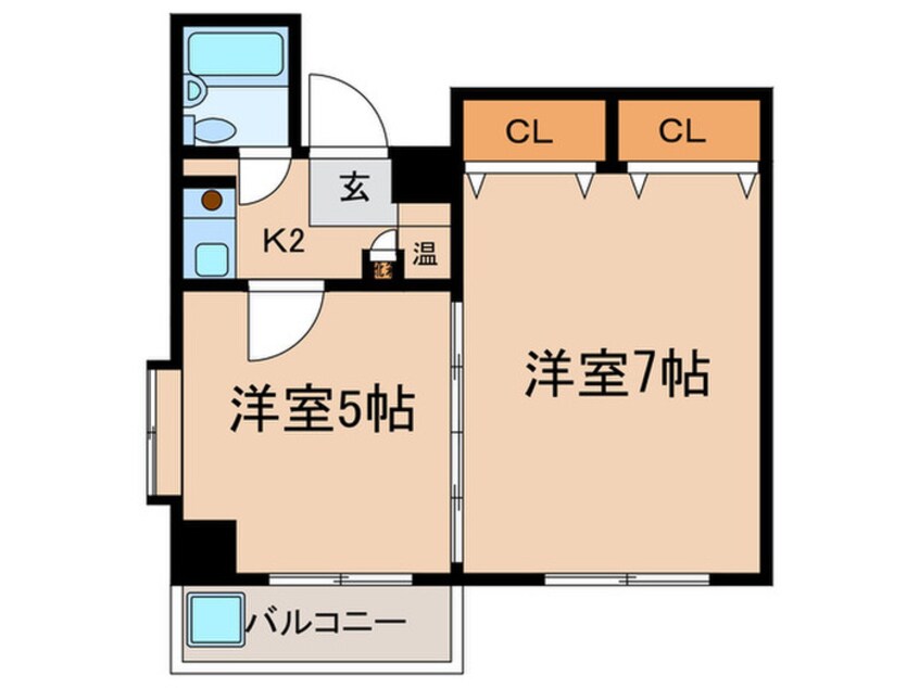 間取図 プリンセス大曽根