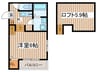 リエット 1Kの間取り