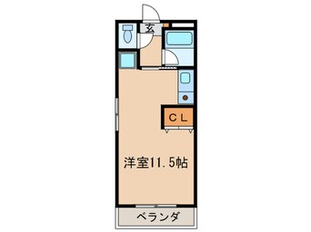 間取図 シャトレ旭