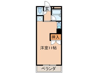 間取図 シャトレ旭