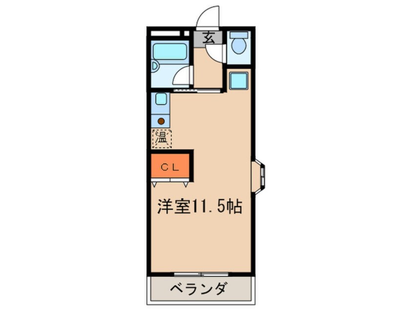 間取図 シャトレ旭