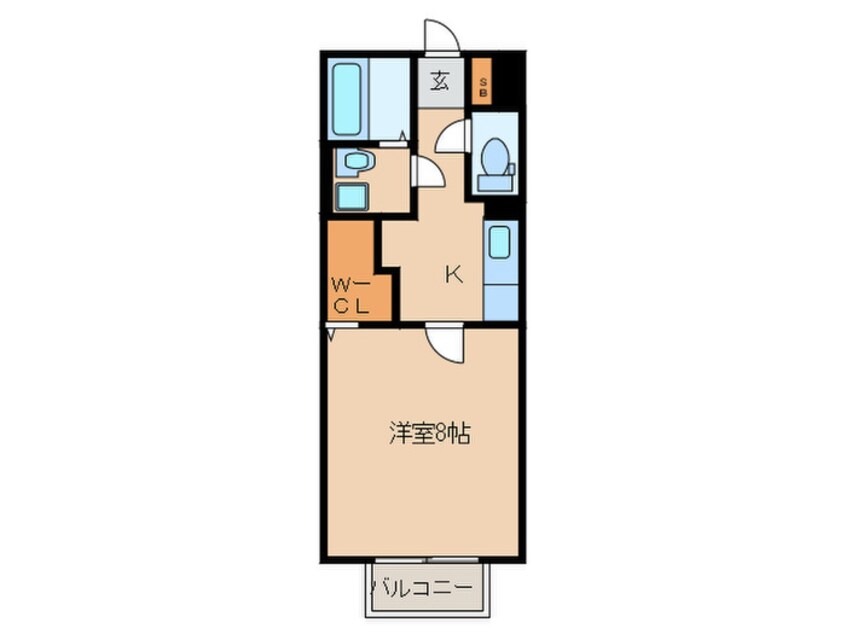 間取図 セジュール野口