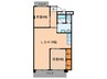 第２全並ビル 2LDKの間取り