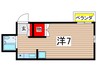 ＰＡＴＩＯ川名 1Rの間取り