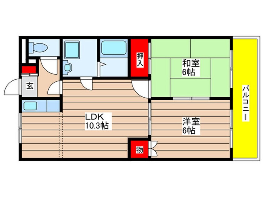 間取図 フォレスト赤池