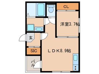 間取図 Wing志賀