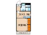 駒コネクション２１ 1DKの間取り
