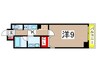リコルド1 1Kの間取り
