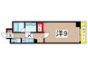 リコルド1 1Kの間取り