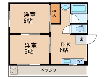 間取図 マンション枇杷島