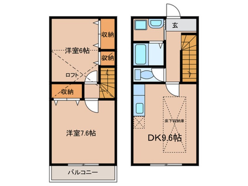 間取図 フガールB
