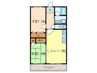 間取図 シティライフオクムラ