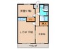 マンションムラテ 2LDKの間取り