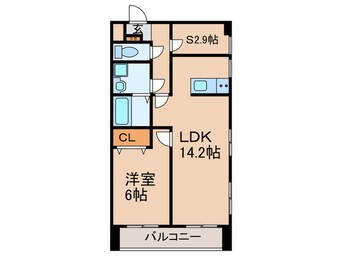 間取図 音羽本郷ビル