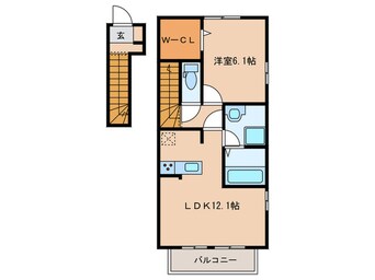 間取図 メゾンフュテール