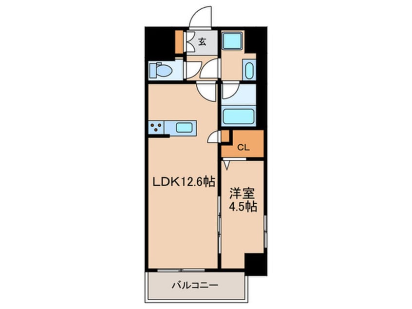間取図 カメリア丸の内