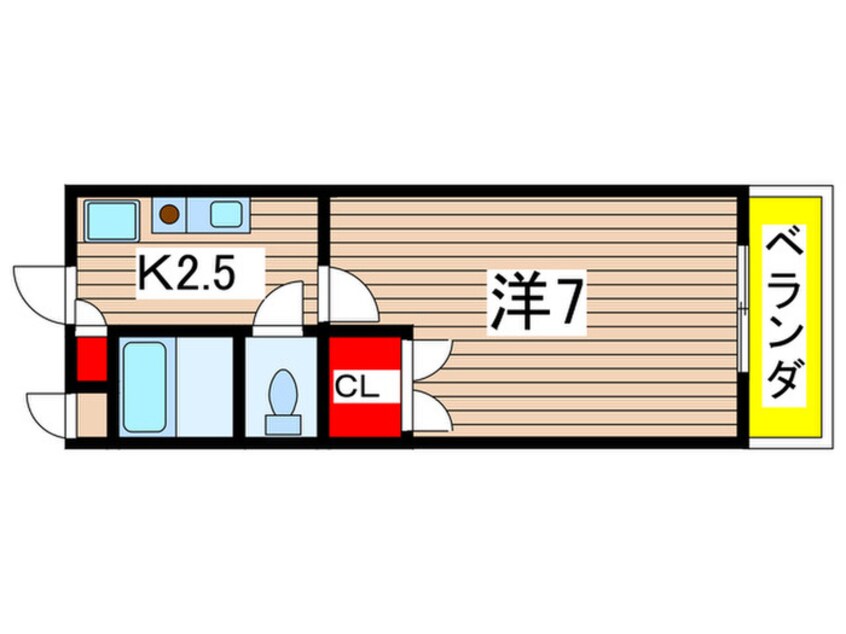 間取図 ウィング大根