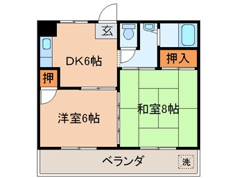 間取図 サンハイツ