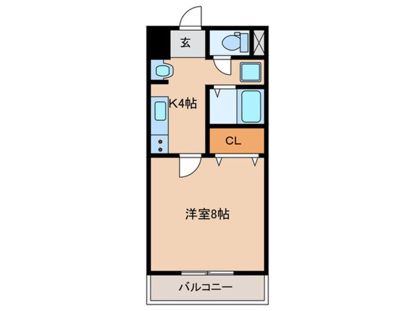 間取図 ブローニュ神山