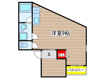 間取図 Crecia野並駅前