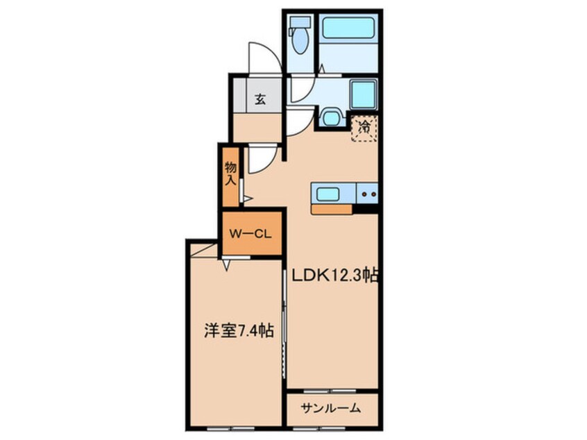 間取図 クラヴィーアⅤ