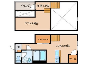 間取図 LIBERTA
